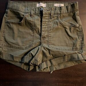 Jessica Simpson High Waist Olive Shorts